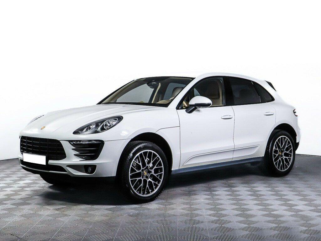 Porsche Macan 2016, белый