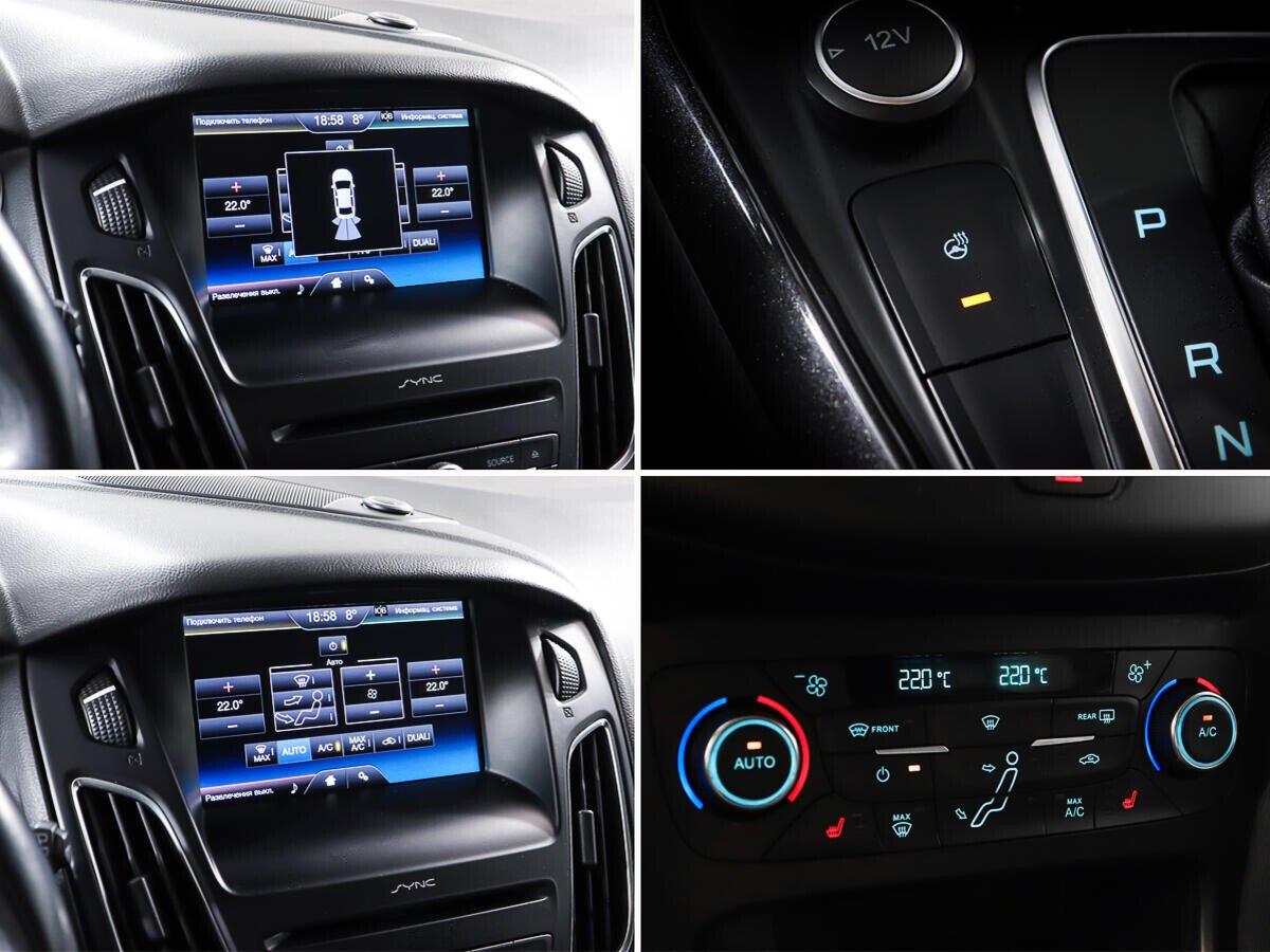 Ford Focus 2018, синий
