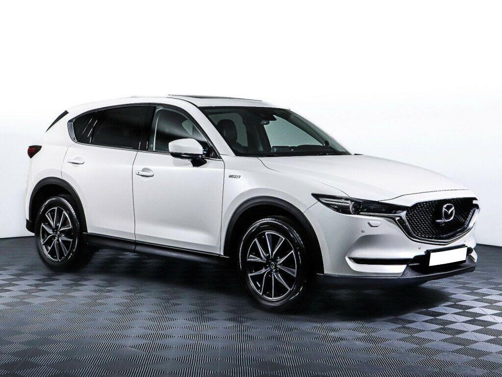 Mazda CX-5 2021, белый