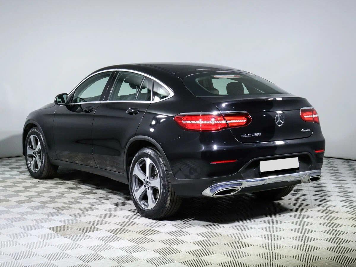 Mercedes-Benz GLC Coupe 2017, черный