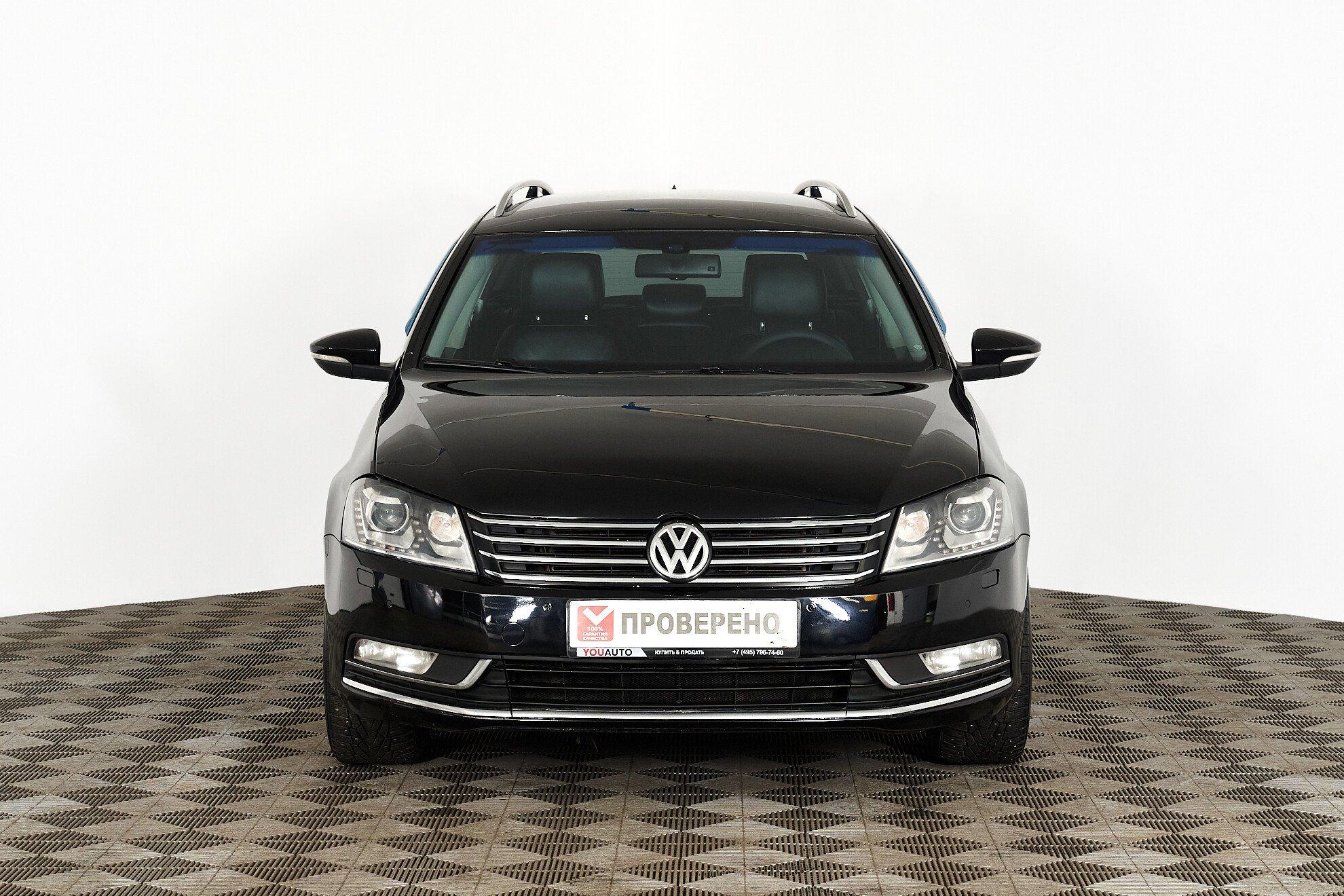 Volkswagen Passat 2011, черный