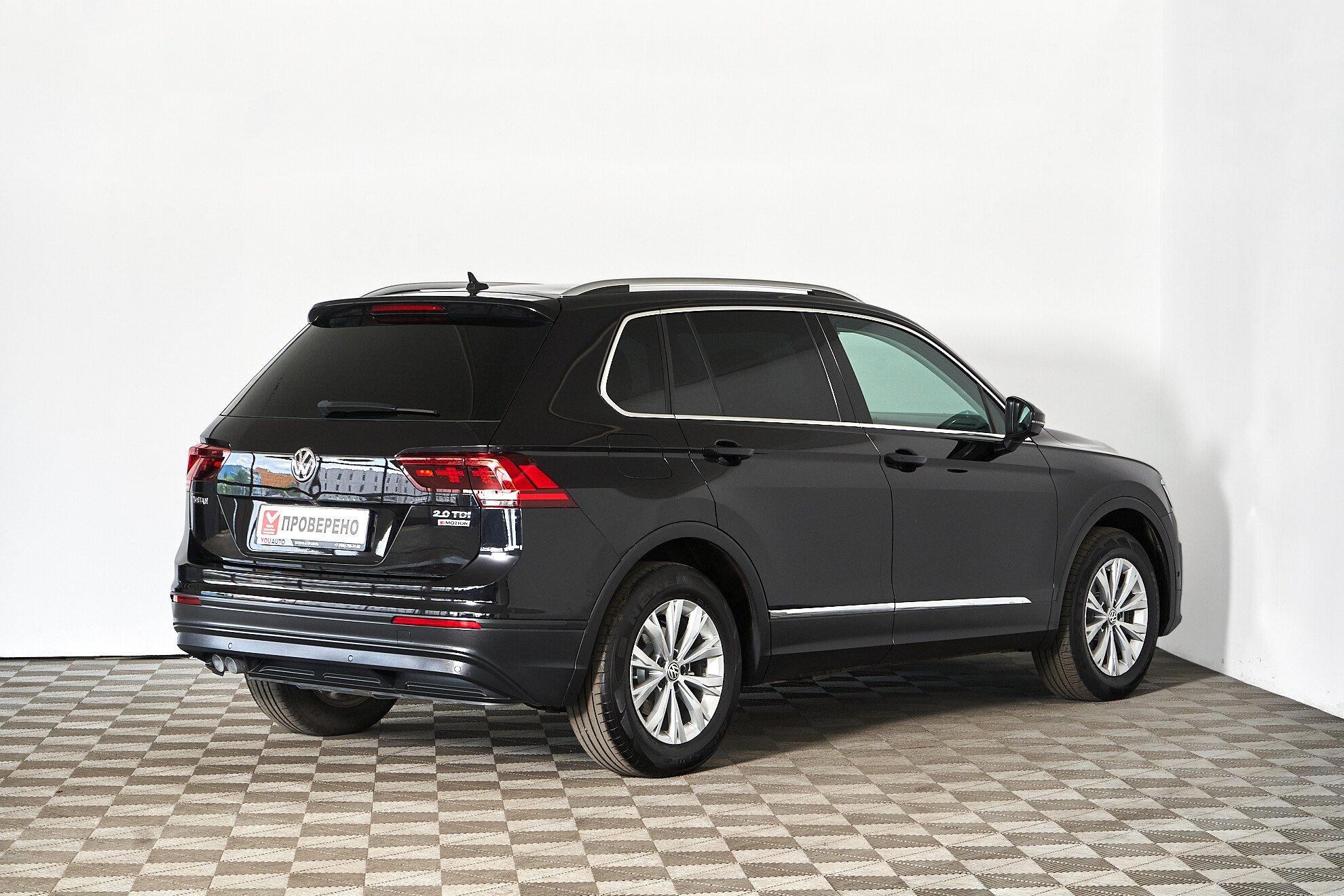 Volkswagen Tiguan 2017, черный