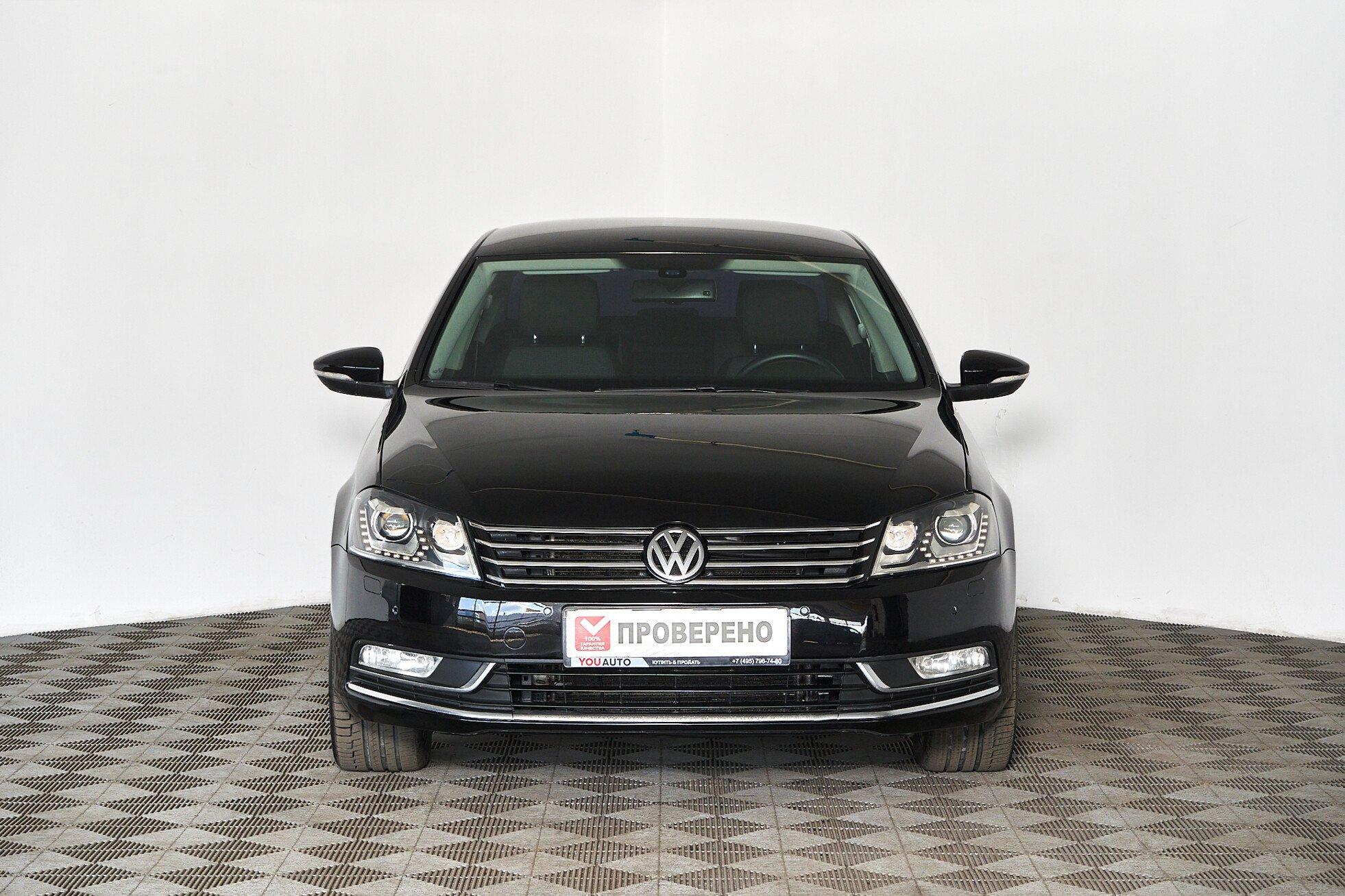Volkswagen Passat 2012, черный