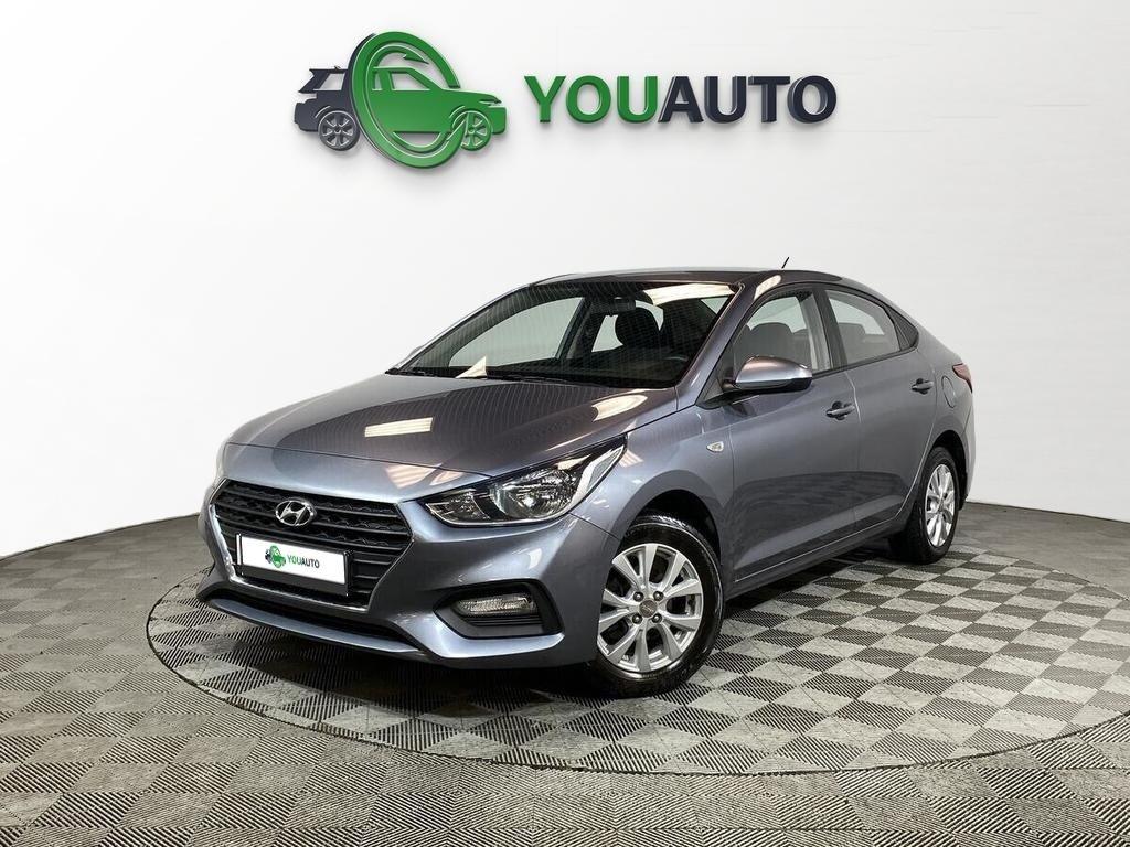 Hyundai Solaris 2020, серый