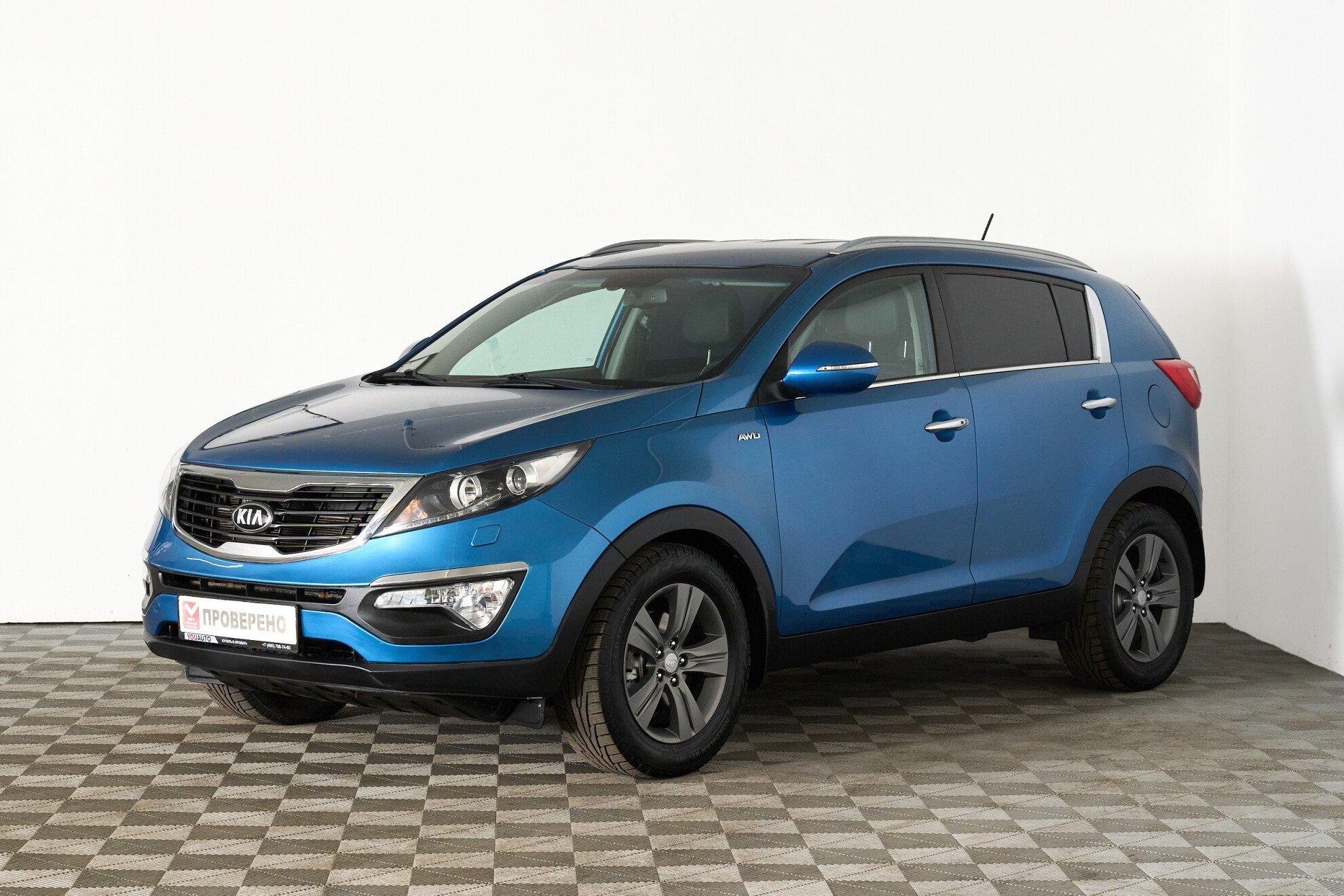 Kia Sportage 2011, синий