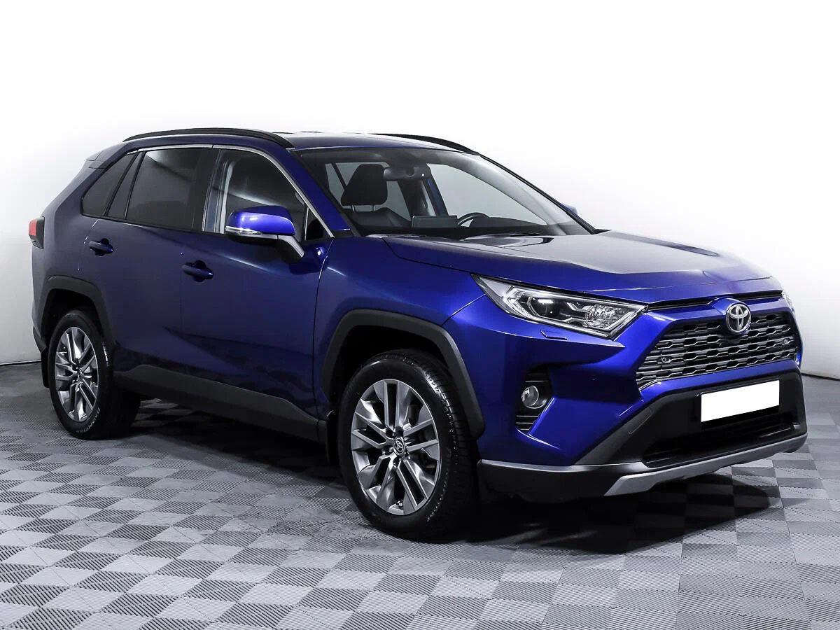 Toyota RAV4 2024, синий