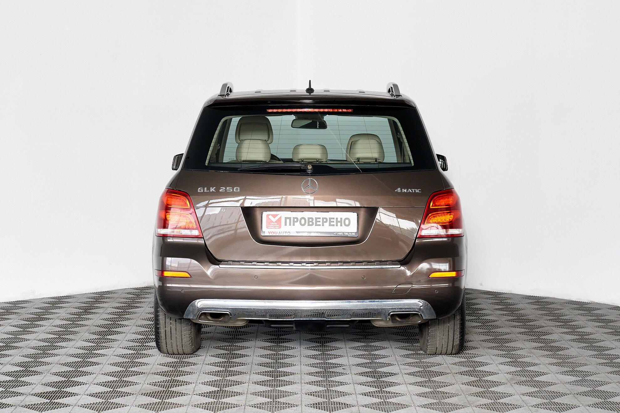 Mercedes-Benz GLK-Класс 2014, коричневый