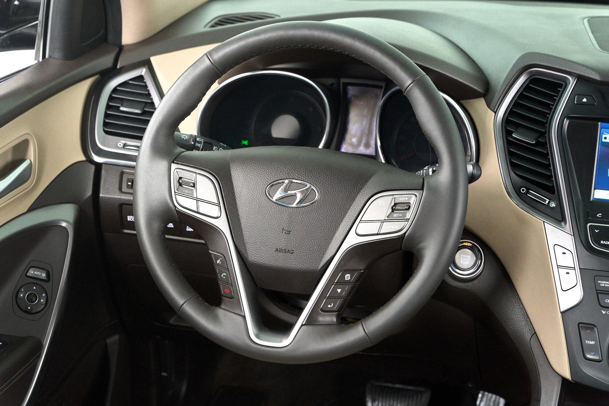 Hyundai Santa Fe 2014, синий