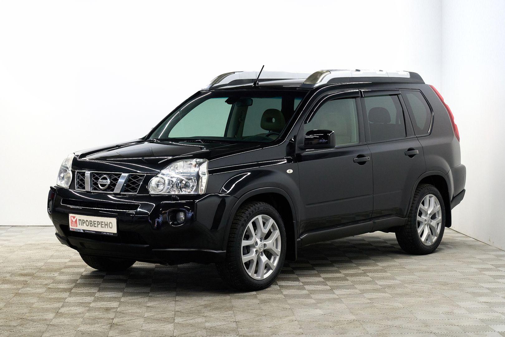 Nissan X-Trail 2010, черный