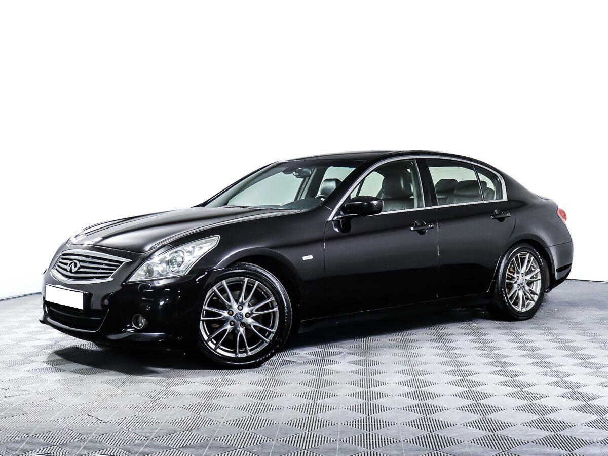 Infiniti G 2012, черный