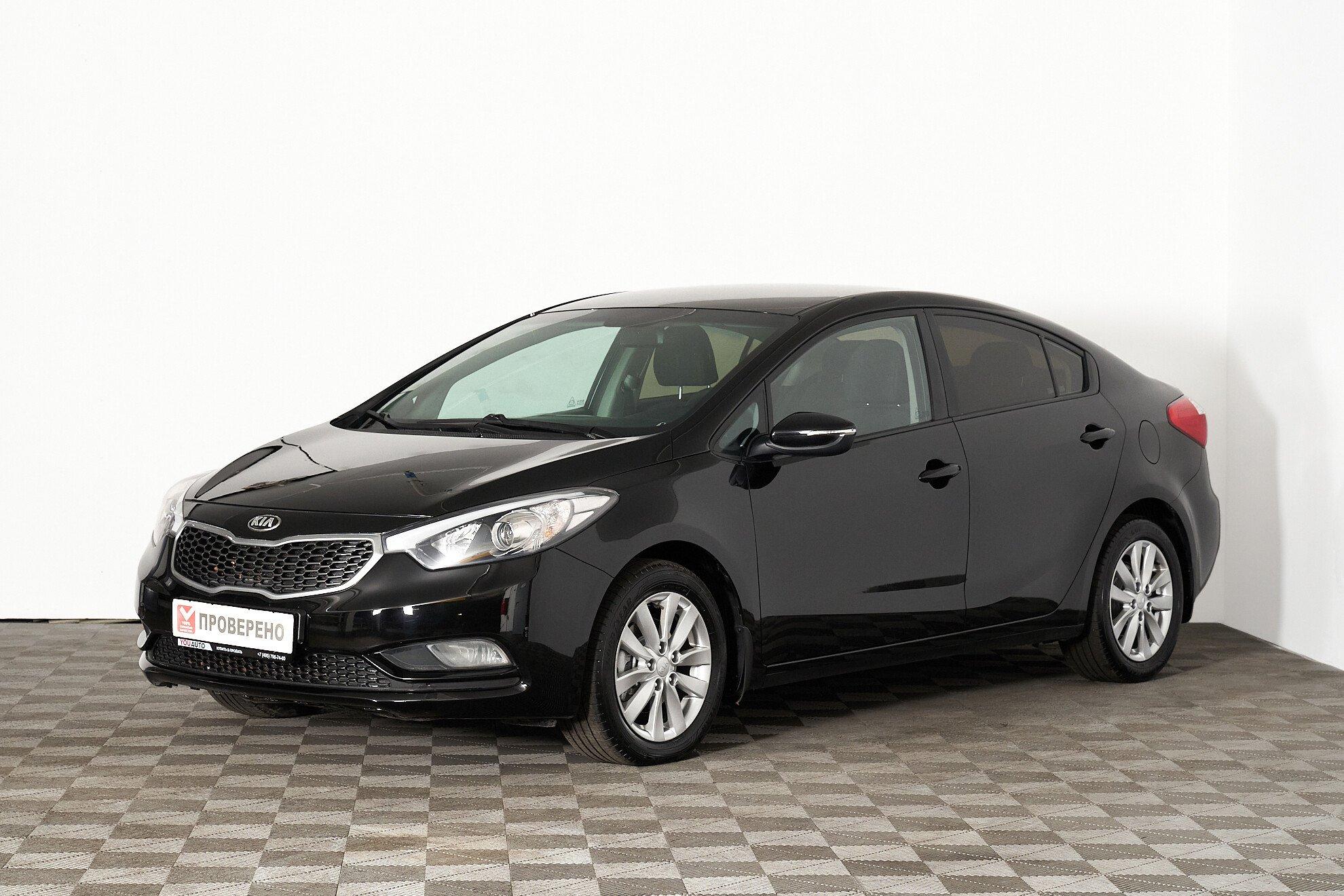 Kia Cerato 2016, черный