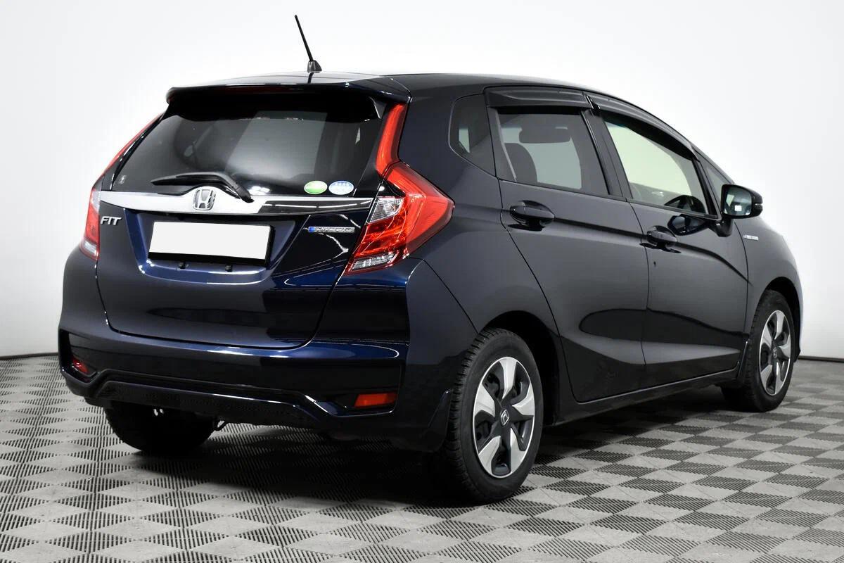 Honda Fit 2018, синий