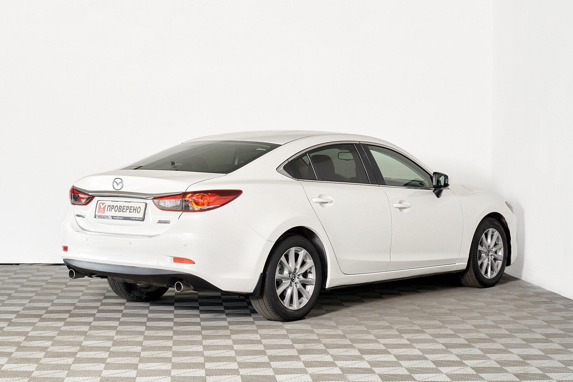 Mazda 6 2013, белый