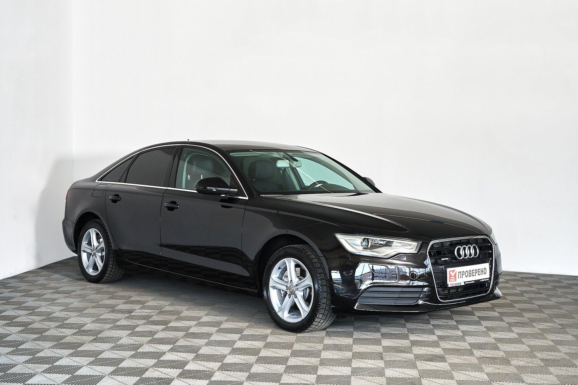 Audi A6 2012, черный