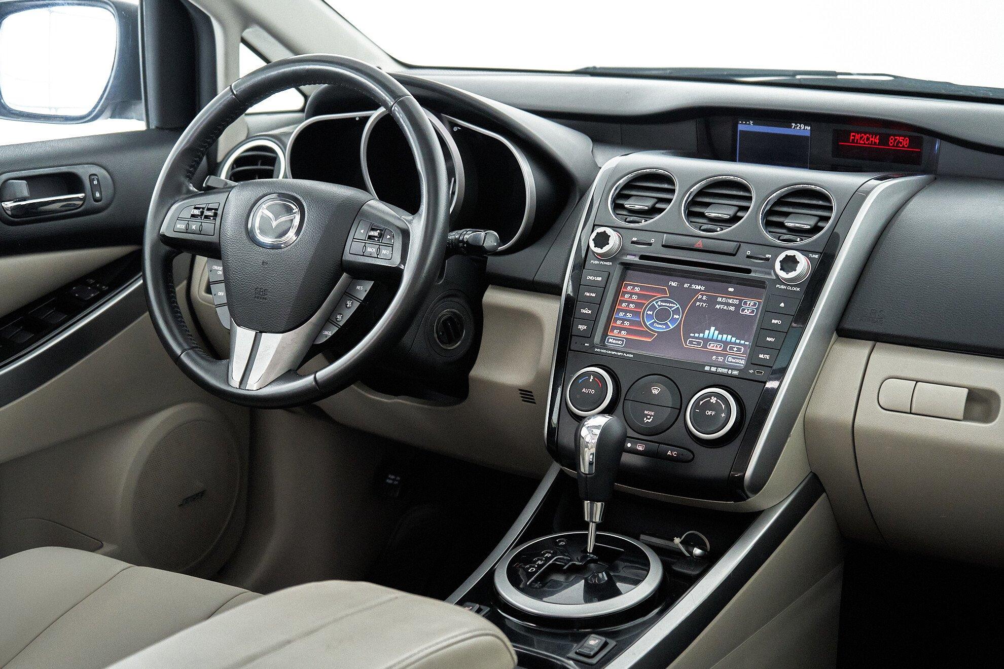 Mazda CX-7 2011, синий