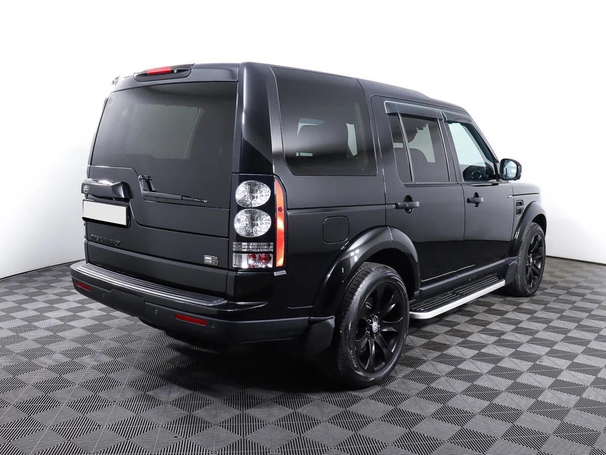 Land Rover Discovery 2014, черный