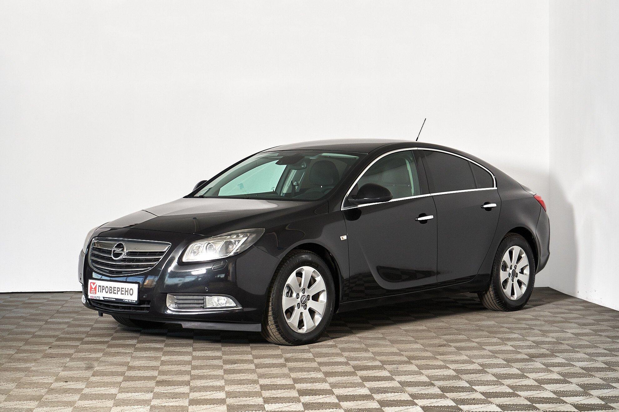 Opel Insignia 2011, черный