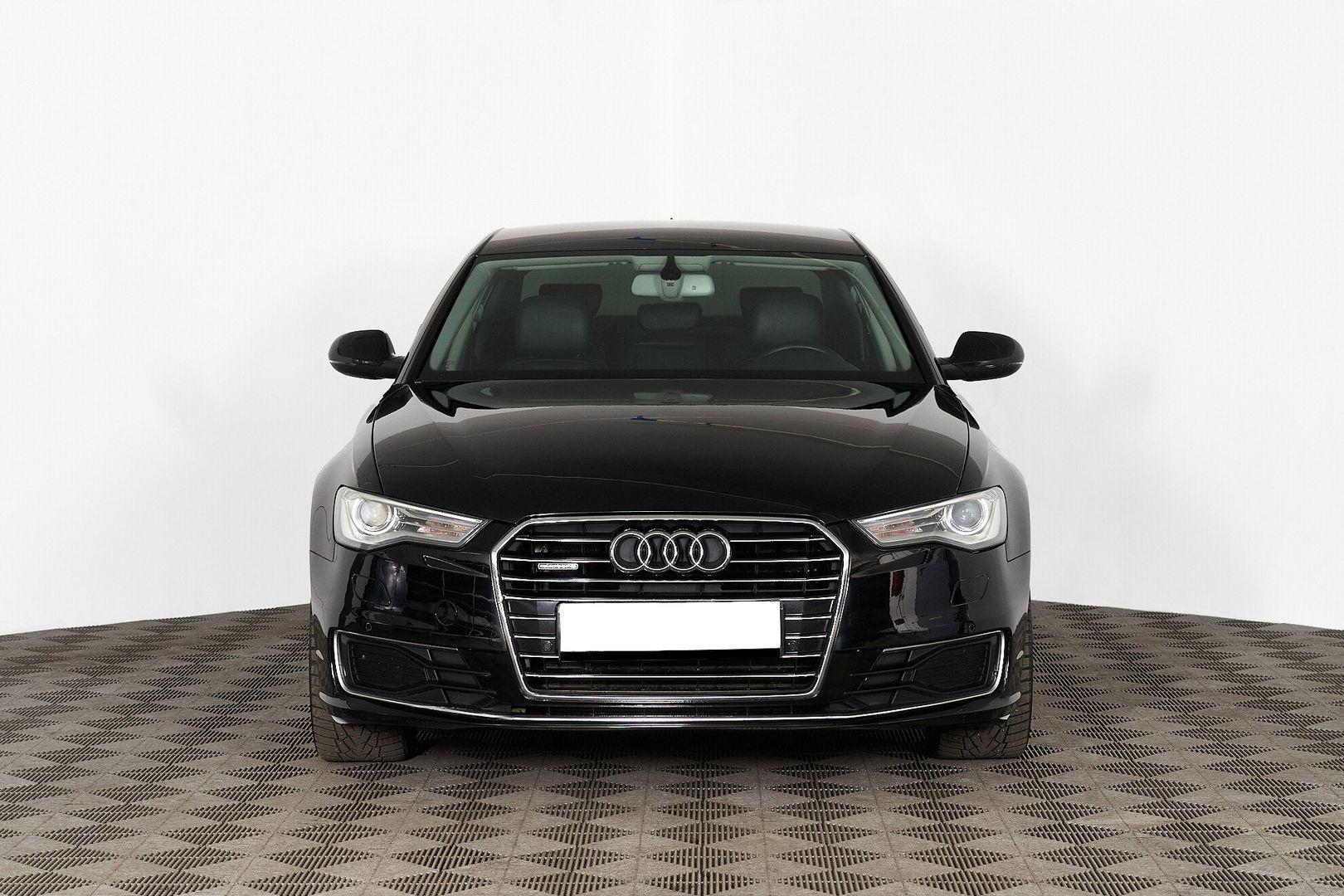 Audi A6 2017, черный