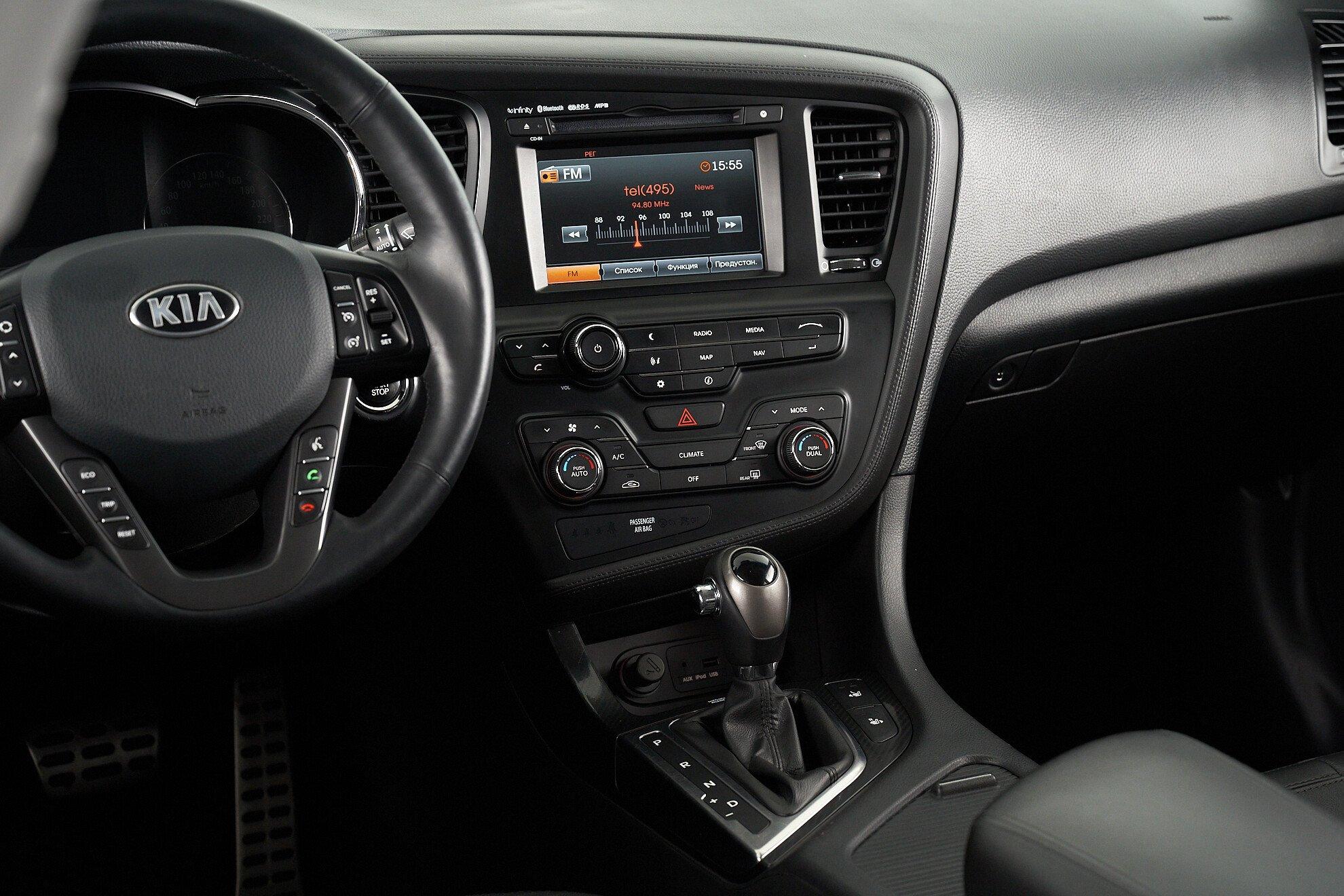 Kia Optima 2013, черный
