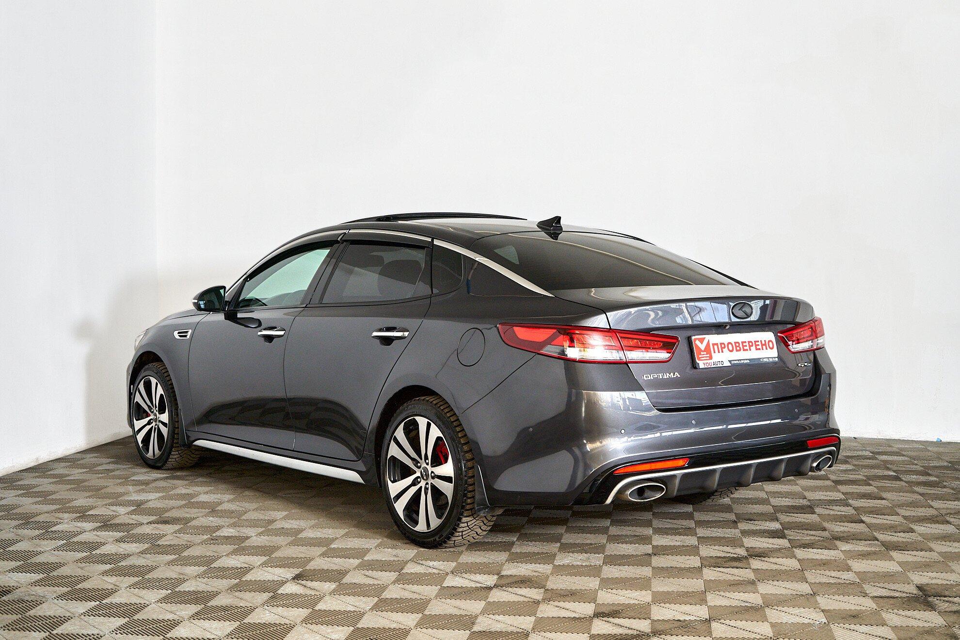 Kia Optima 2017, серый