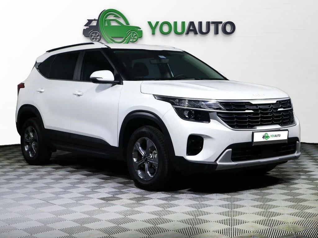 Kia Seltos 2024, белый