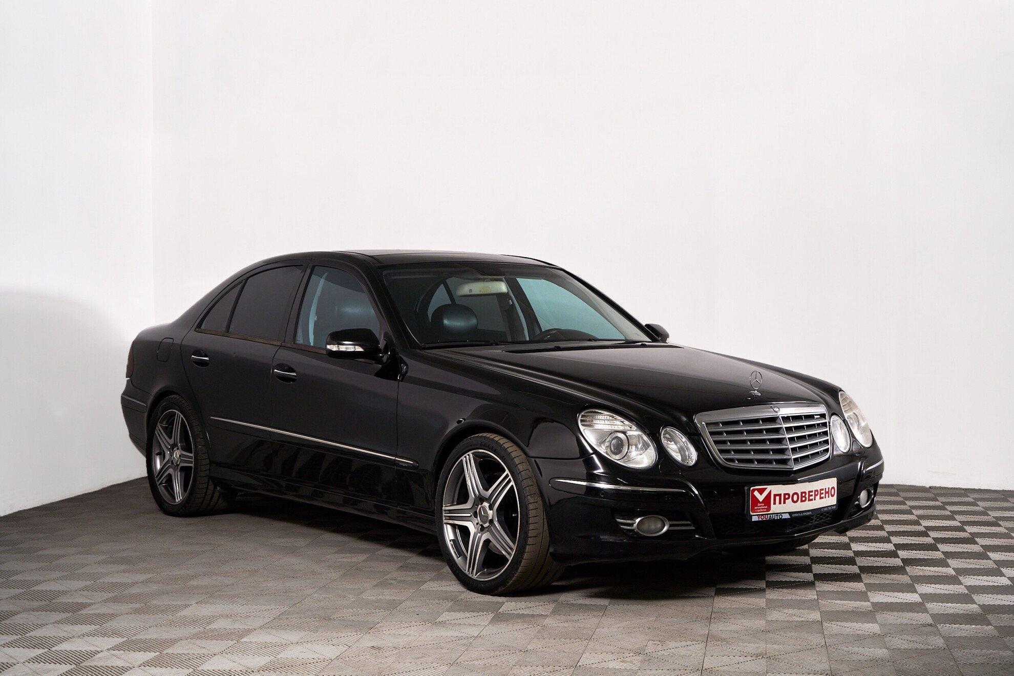 Mercedes-Benz E-Класс 2008, черный