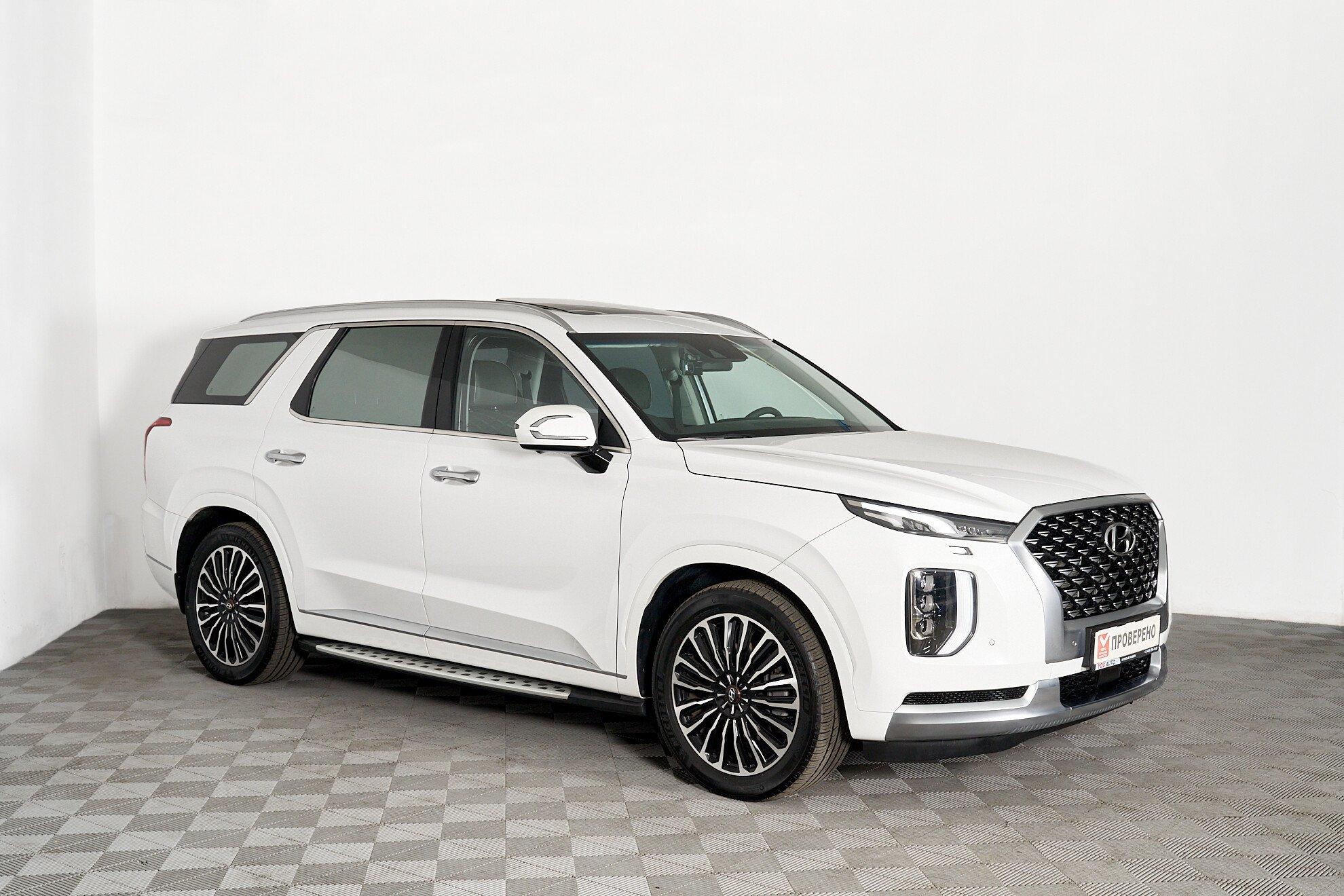Hyundai Palisade 2021, белый