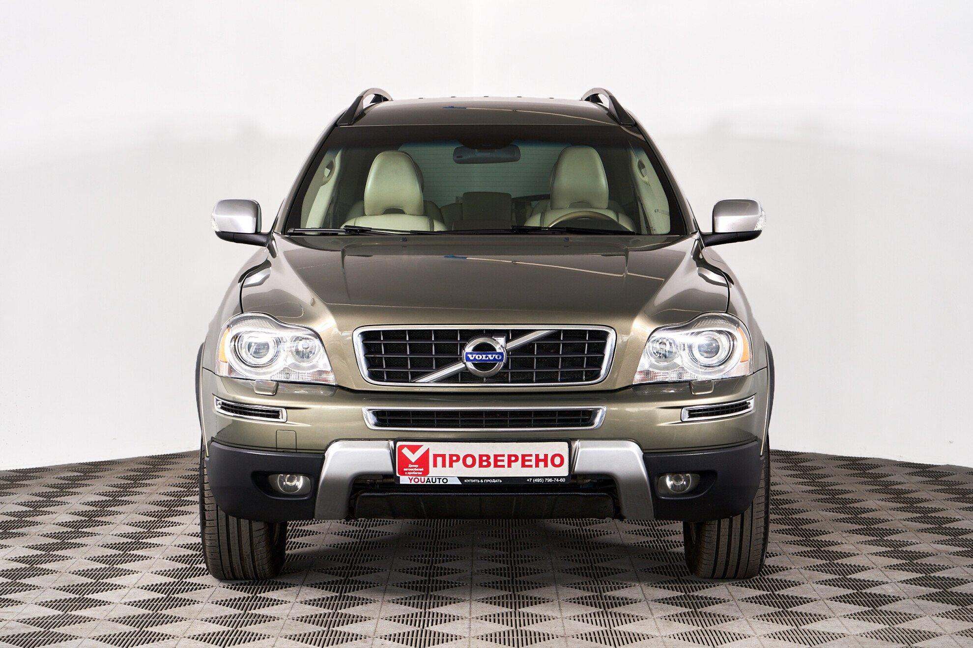 Volvo XC90 2012, зеленый