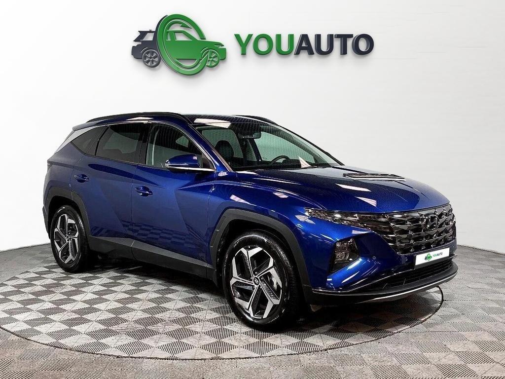 Hyundai Tucson 2022, синий