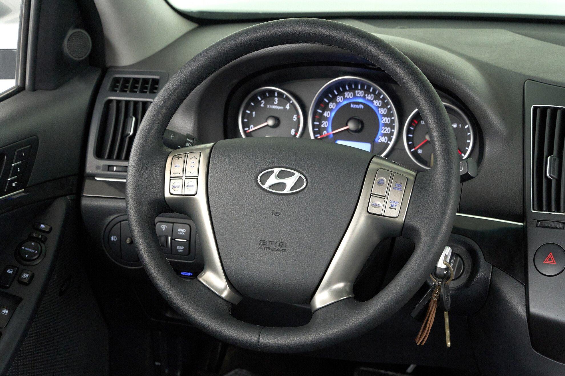 Hyundai ix55 2012, серебряный