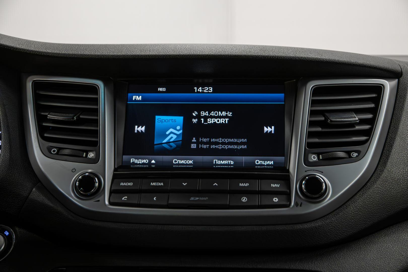 Hyundai Tucson 2017, черный