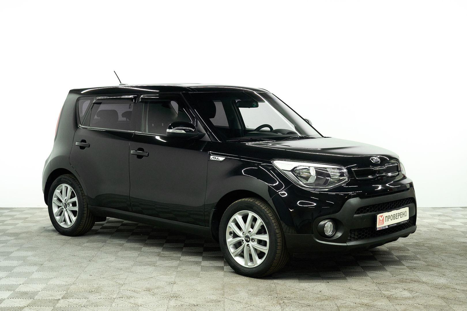 Kia Soul 2017, черный