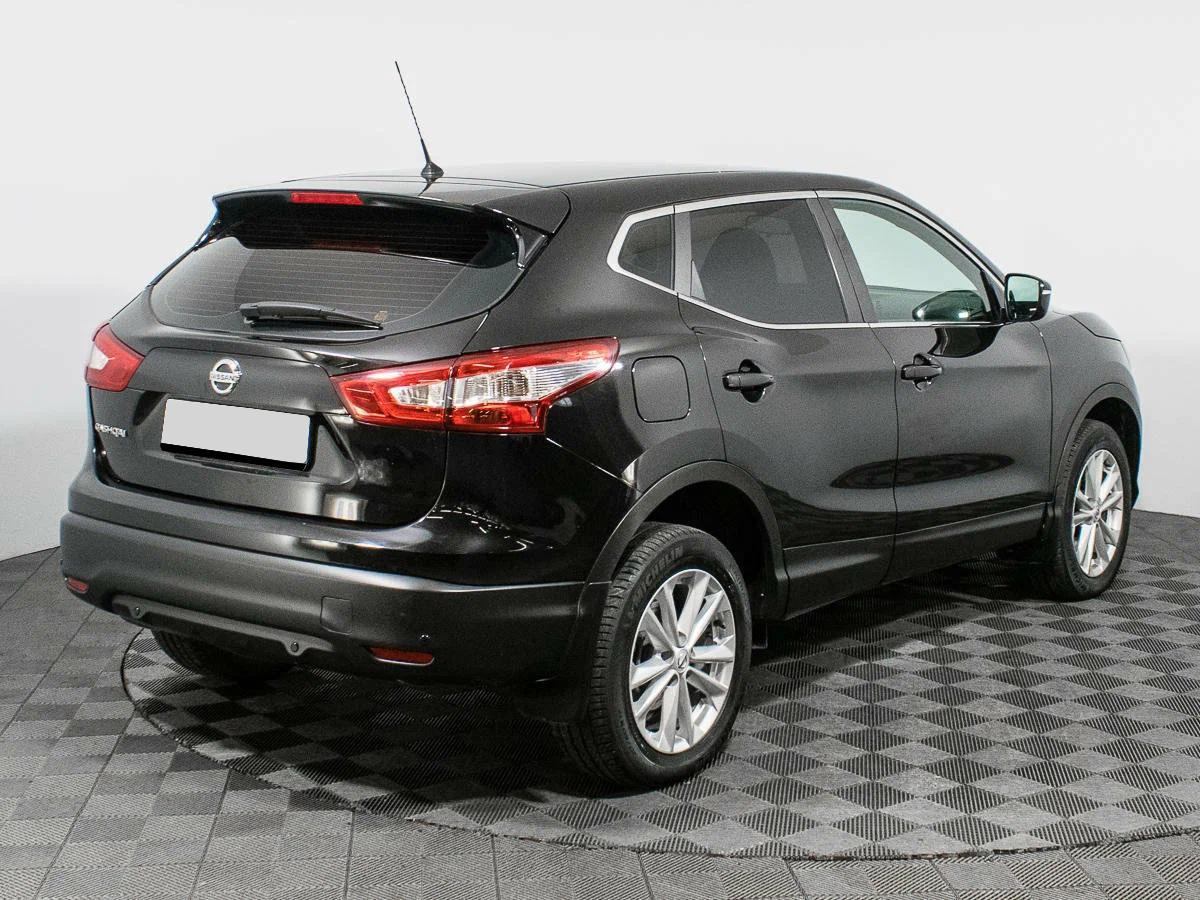 Nissan Qashqai 2017, черный