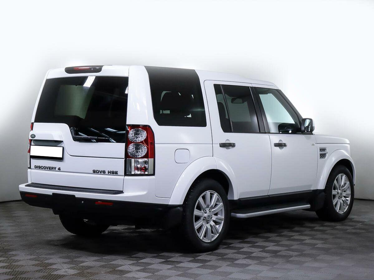 Land Rover Discovery 2010, белый