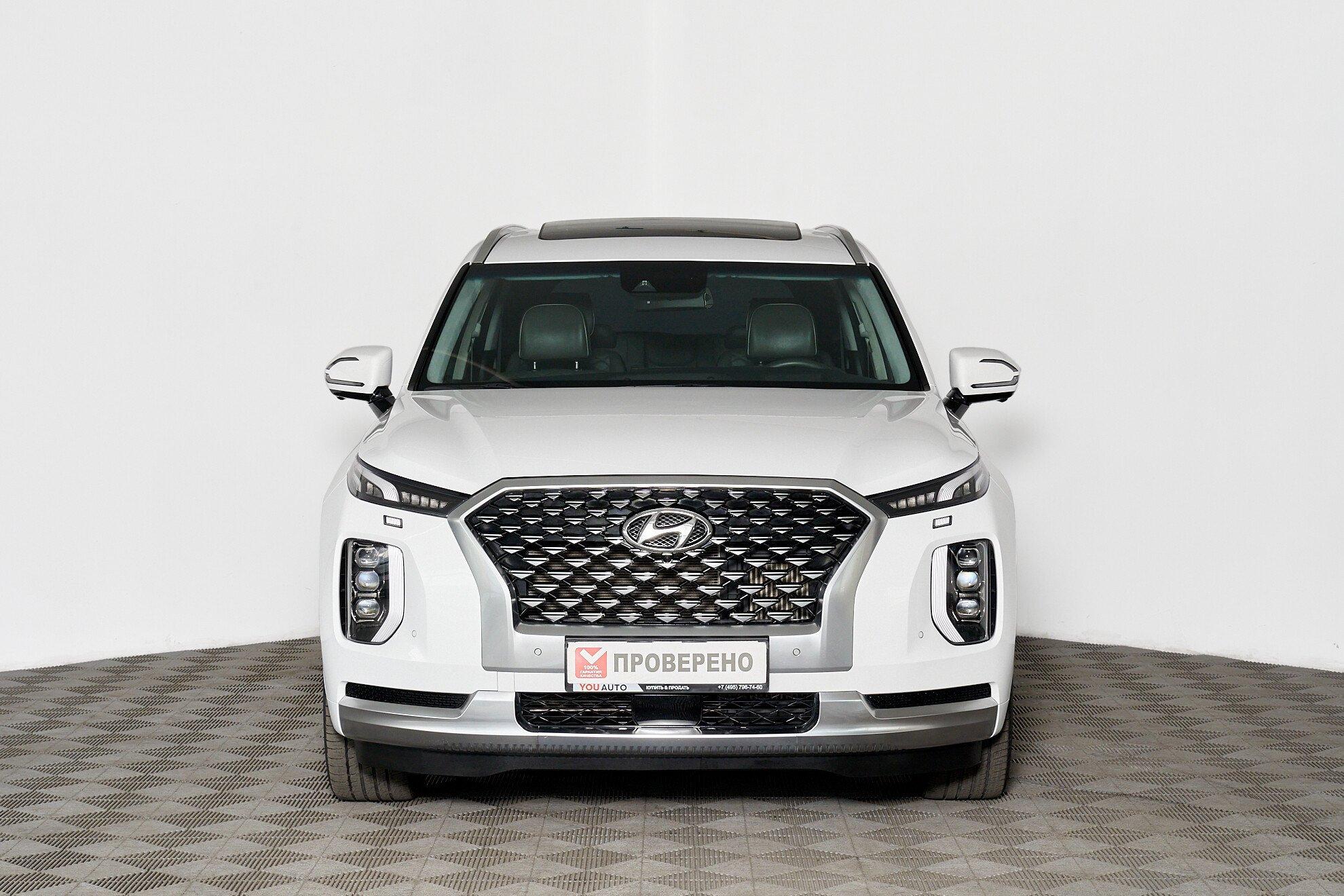 Hyundai Palisade 2022, белый