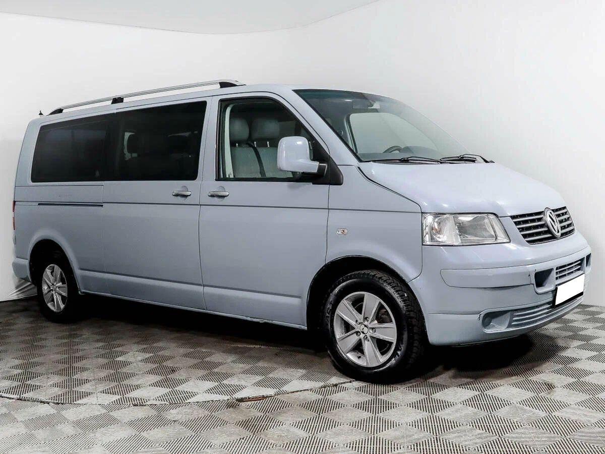 Volkswagen Transporter 2009, голубой
