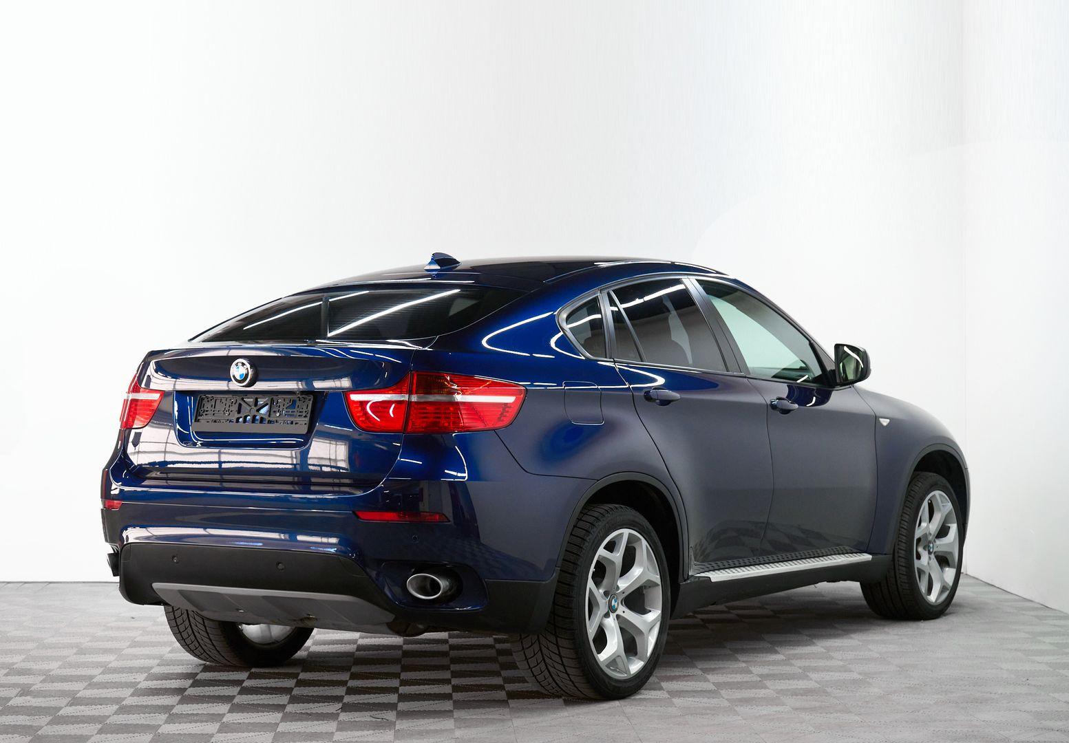 BMW X6 2010, синий