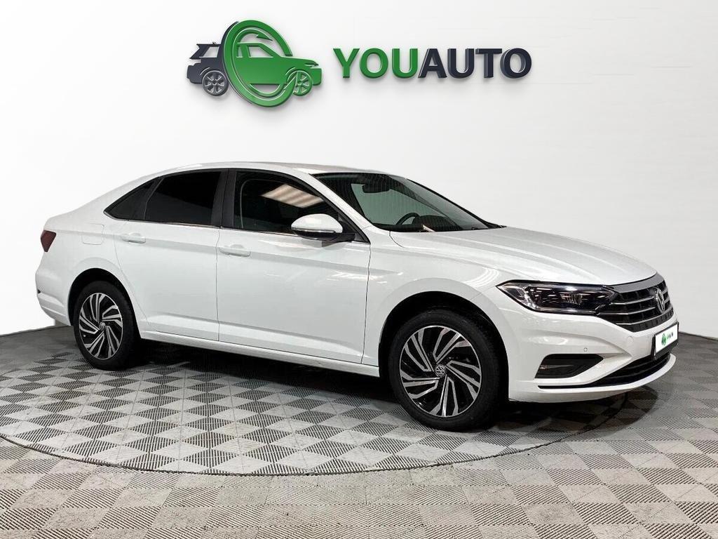 Volkswagen Jetta 2019, белый