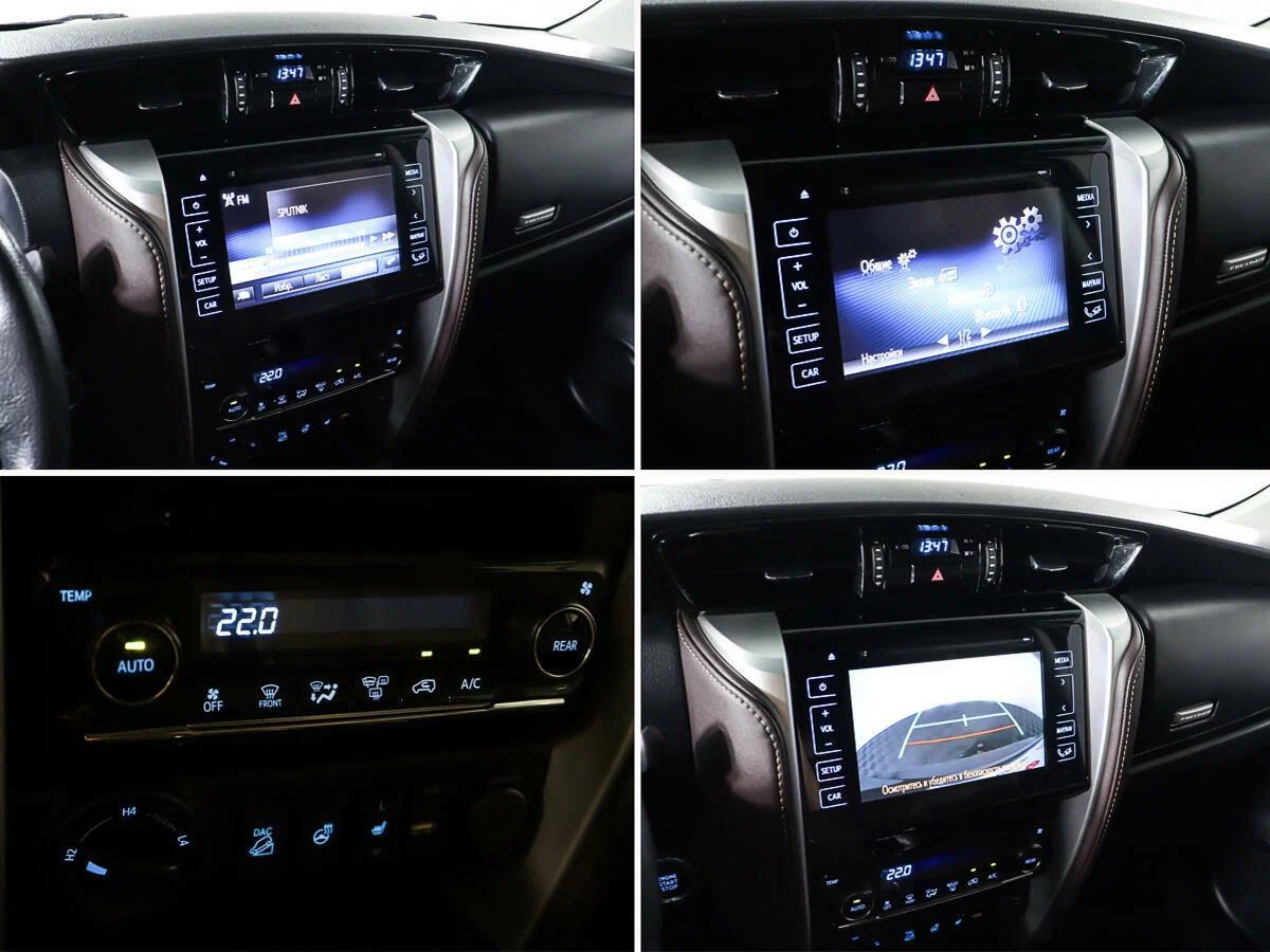 Toyota Fortuner 2016, серый