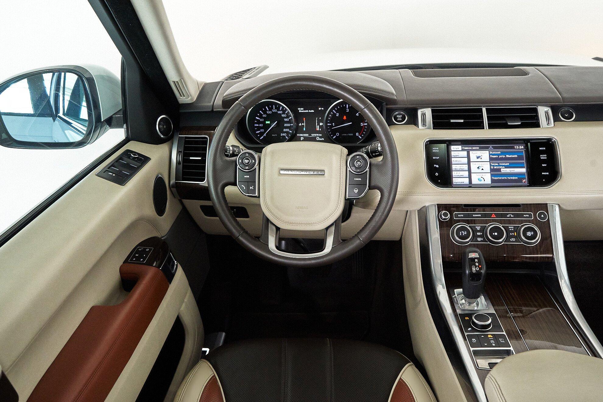Land Rover Range Rover Sport 2013, белый