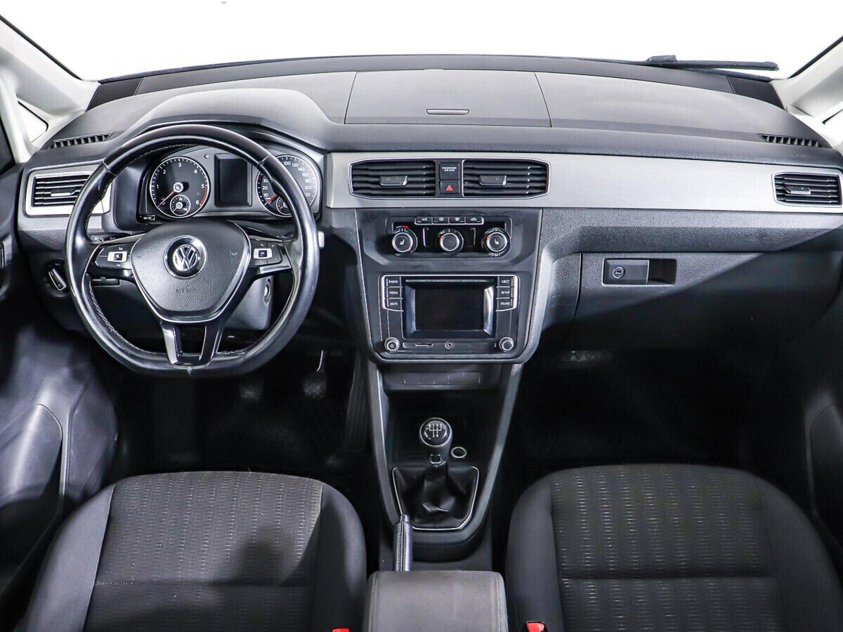 Volkswagen Caddy 2015, серебряный