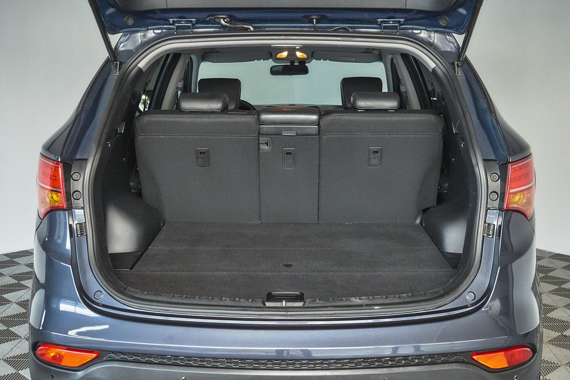 Hyundai Santa Fe 2013, синий