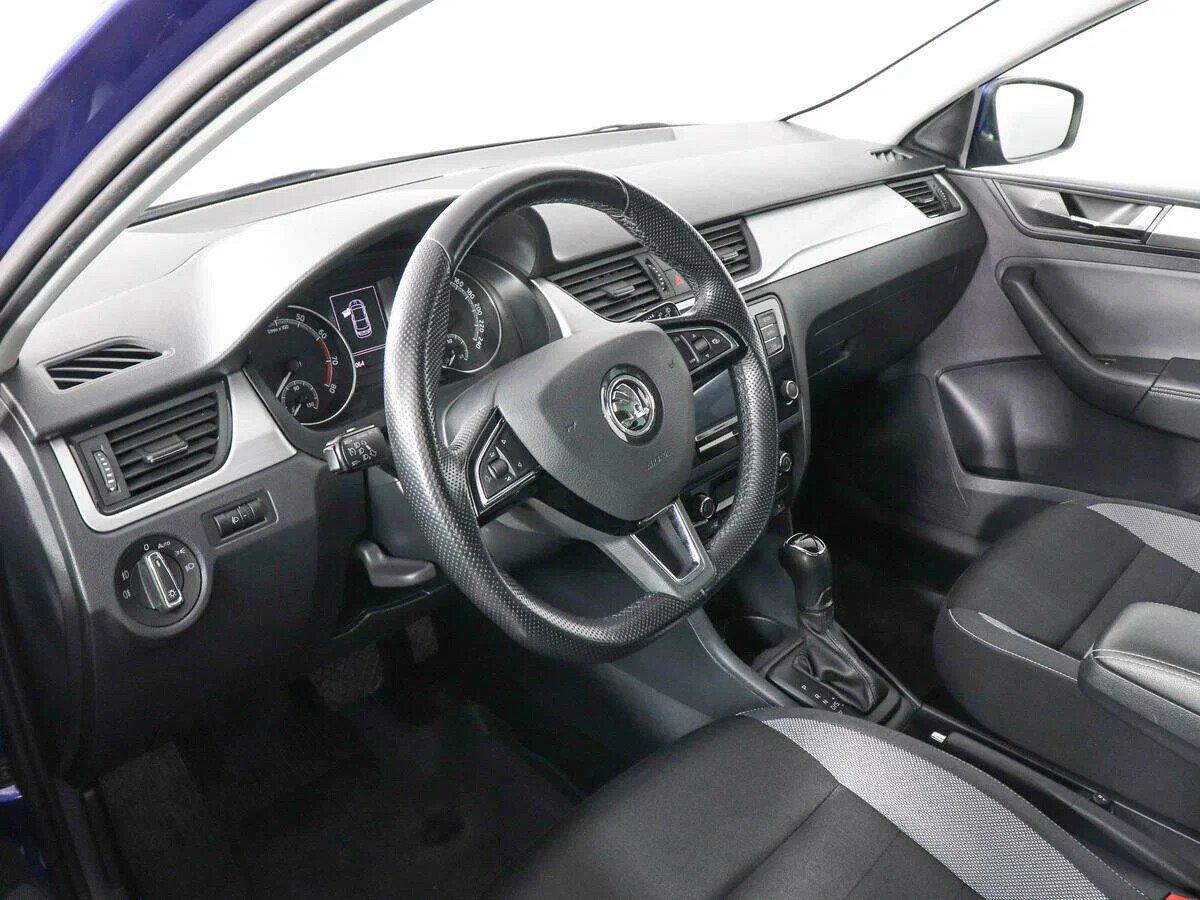 Skoda Rapid 2019, синий