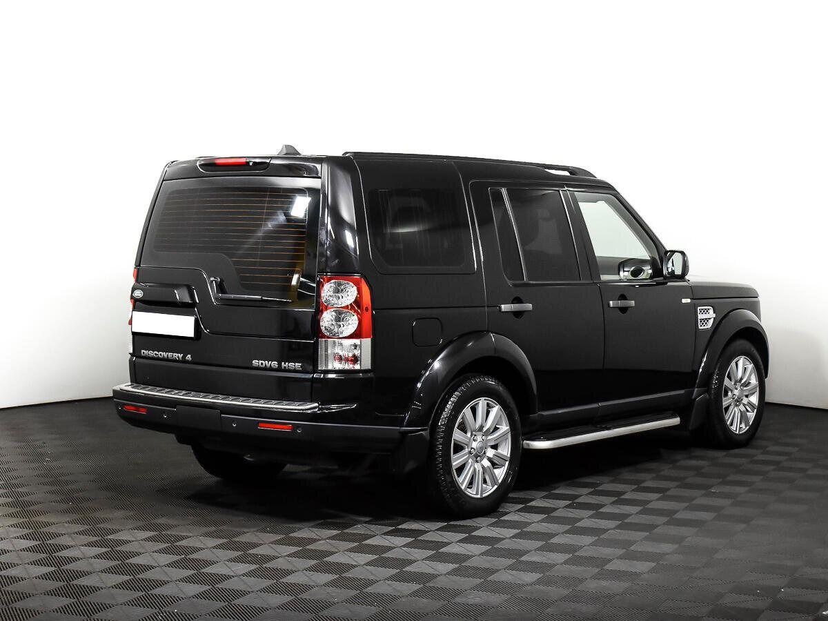 Land Rover Discovery 2011, черный