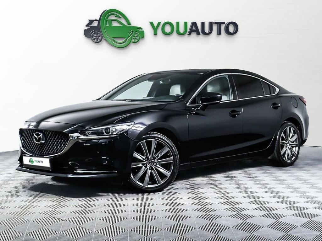 Mazda 6 2021, черный