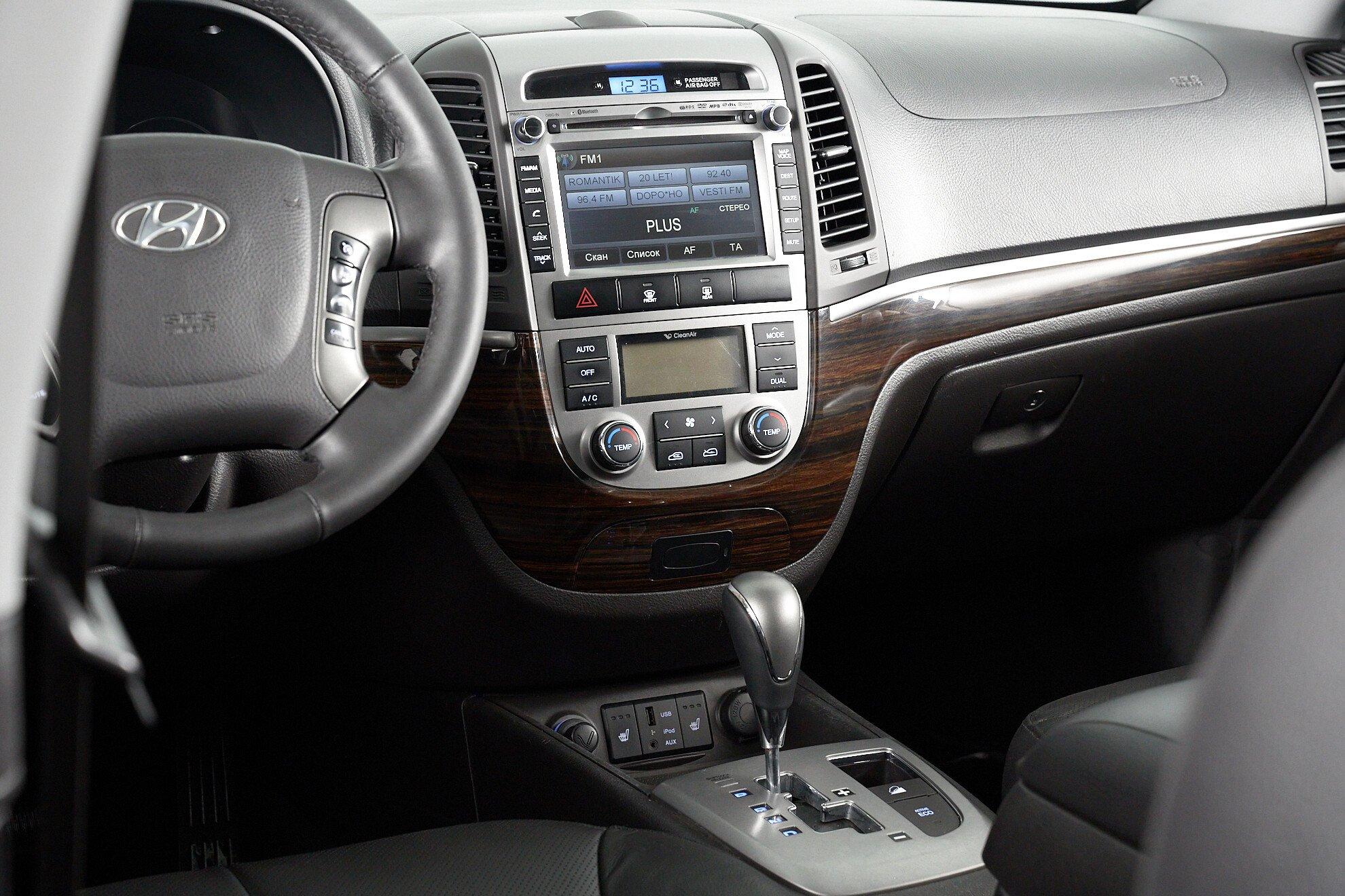Hyundai Santa Fe 2011, черный
