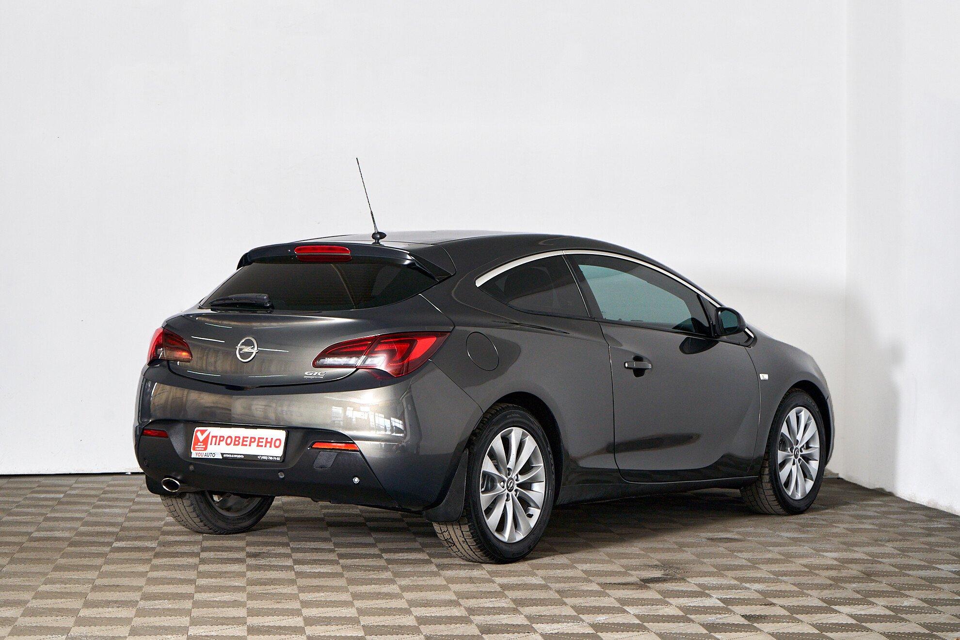 Opel Astra 2013, серый