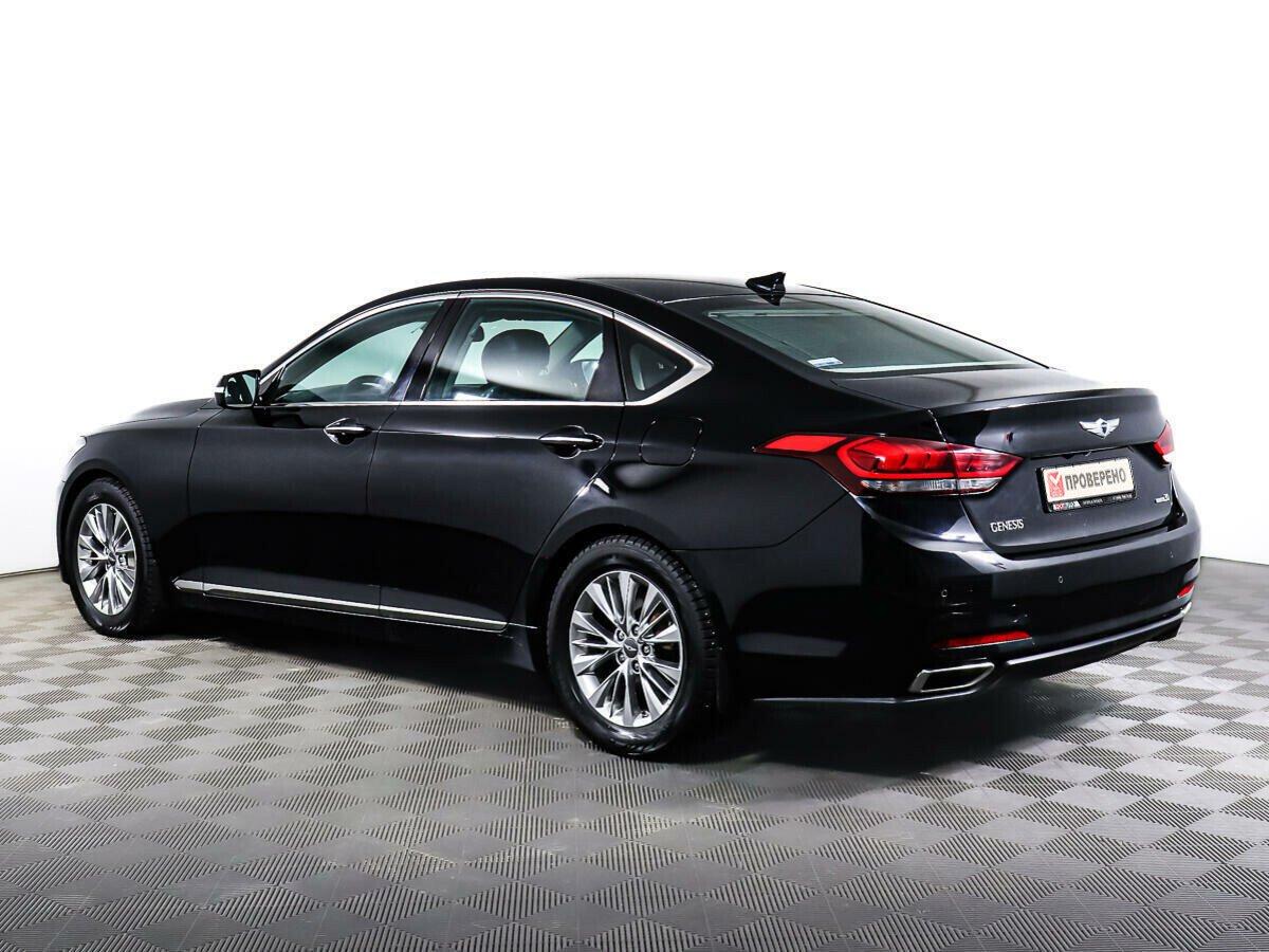 Hyundai Genesis 2014, черный