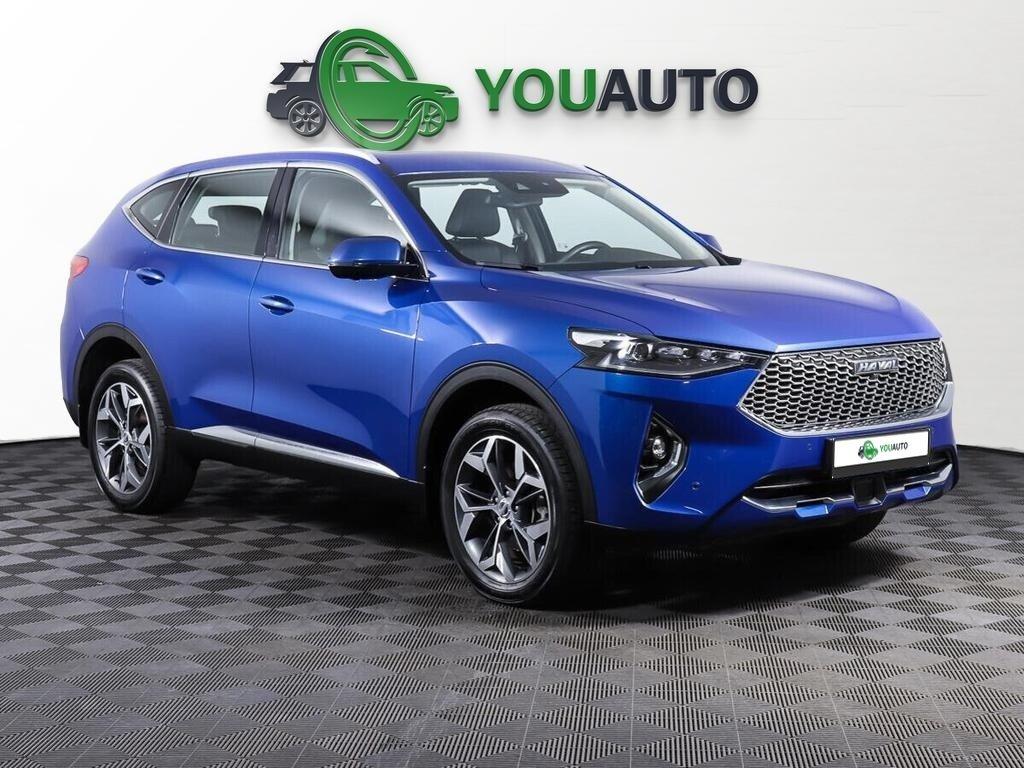 Haval F7 2019, синий