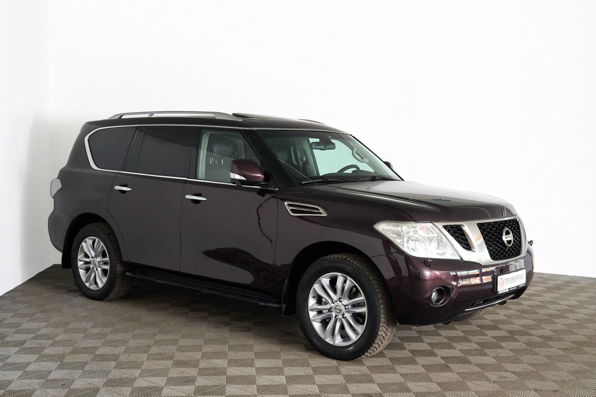 Nissan Patrol 2012, фиолетовый